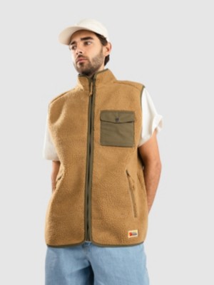 Pile clearance fleece vest